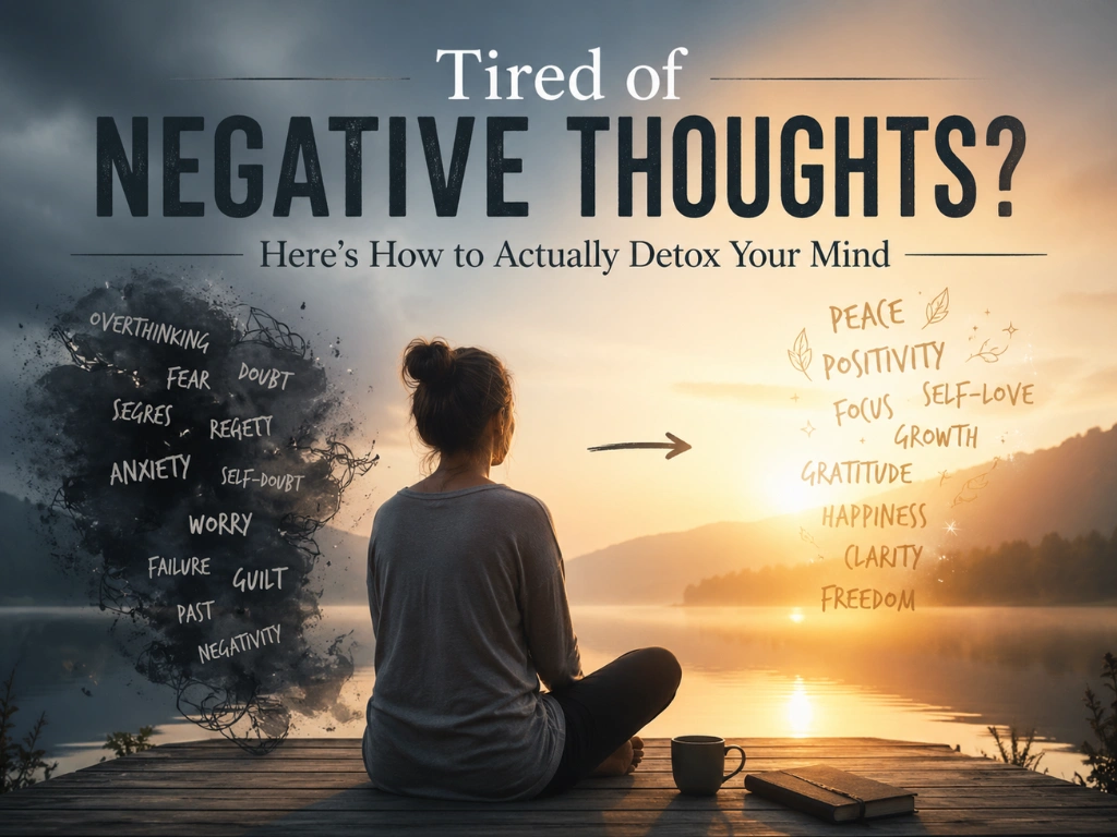 Tired of Negative Thoughts? Here's How to Actually Detox Your Mind