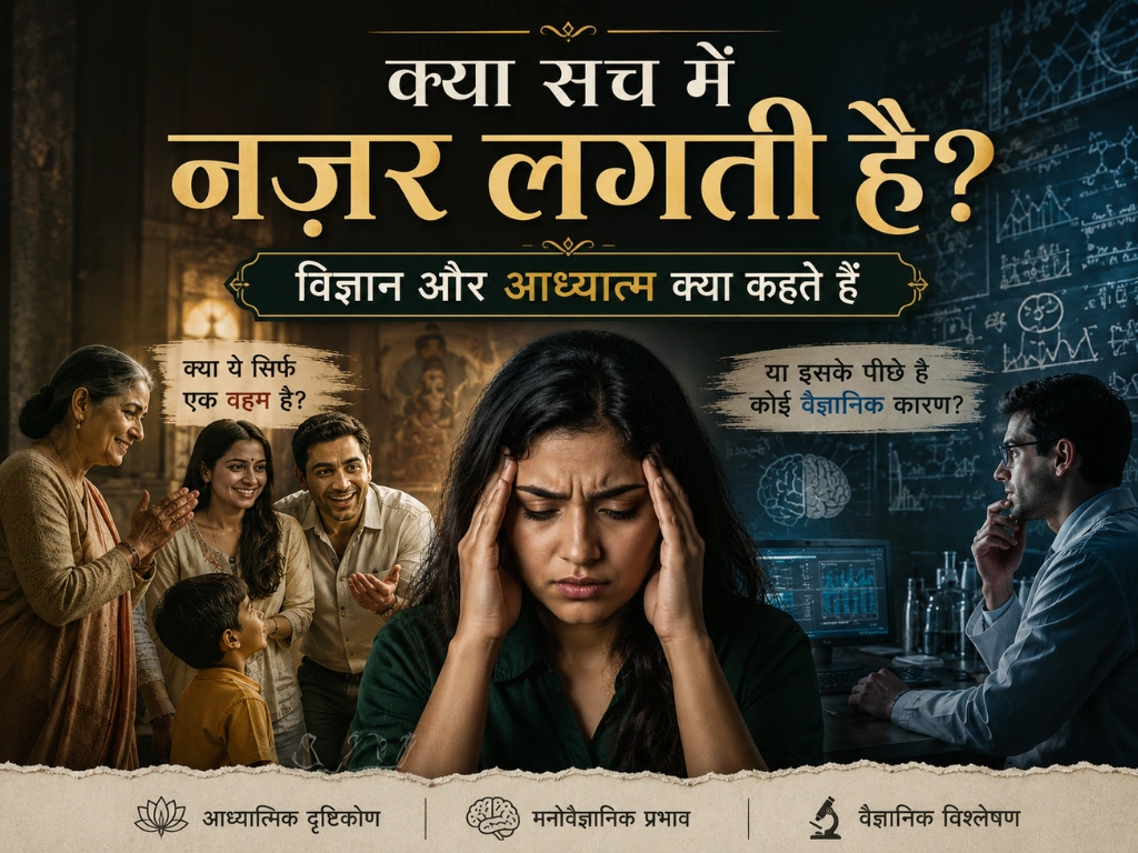 क्या सच में नज़र लगती है? विज्ञान और आध्यात्म क्या कहते हैं