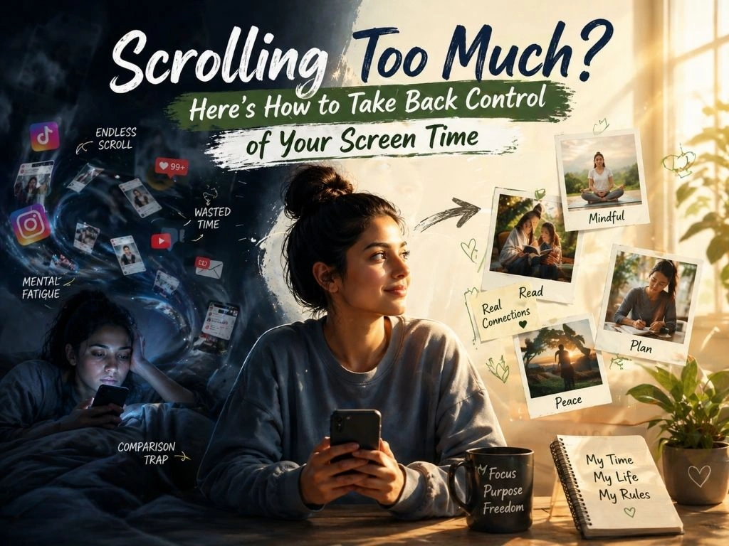 Scrolling Too Much? Here's How to Take Back Control of Your Screen Time