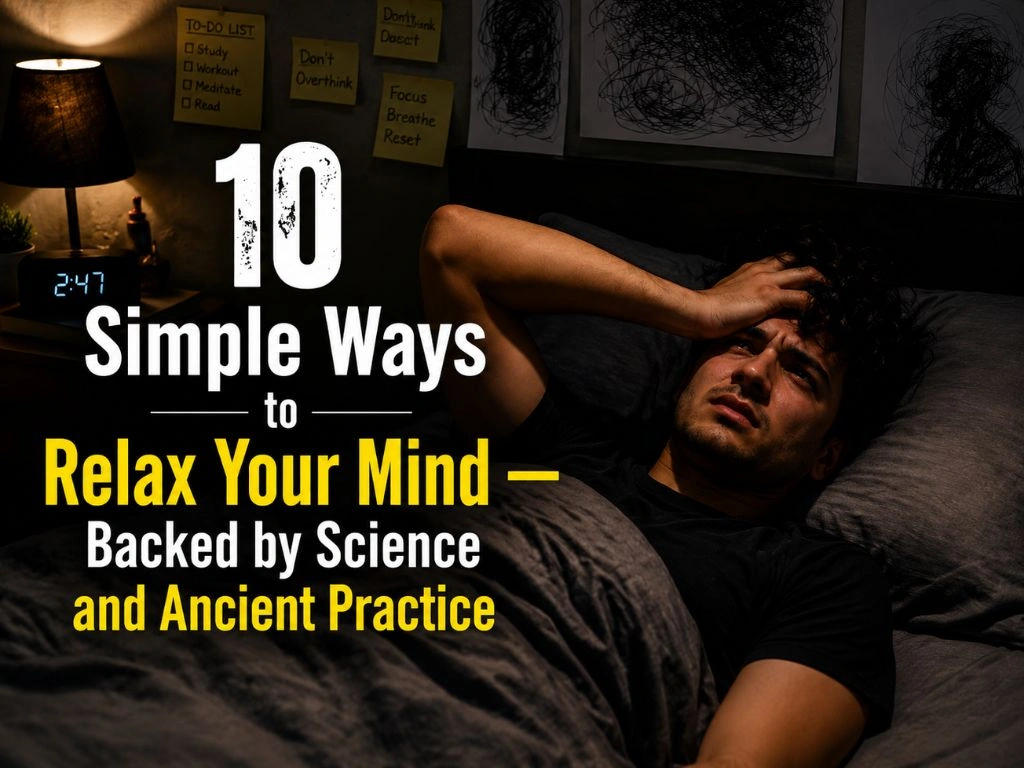 10 Simple Ways to Relax Your Mind — Backed by Science and Ancient Practice