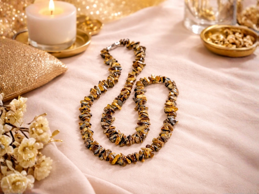 akshaya tritiya pr tiger eye stone mala khareeden