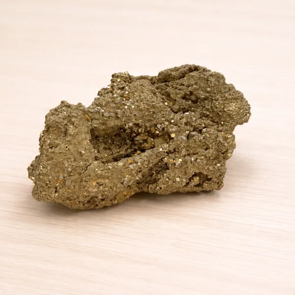 Natural Large Pyrite Stone Premium Quality - Golden Money Magnet Crystal for Wealth by Suyagya India