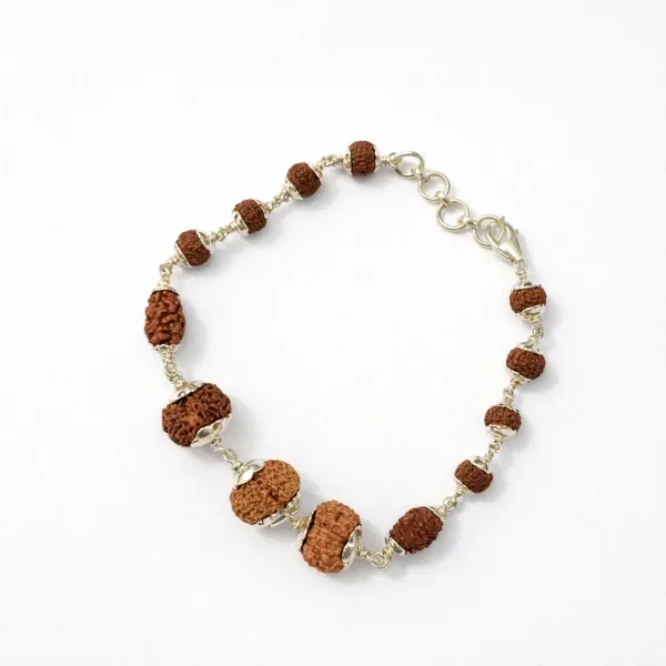 Couple Harmony Bracelet — Sacred Rudraksha for Love, Unity and Marital Bliss