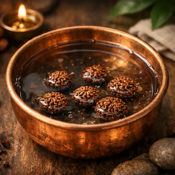 5 Mukhi Water Therapy Rudraksha – 100% Original Govt Certified