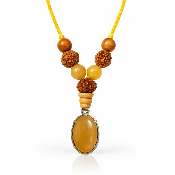 Pisces (Meen) Rashi Pendant — Wisdom, Abundance & Jupiter Energy