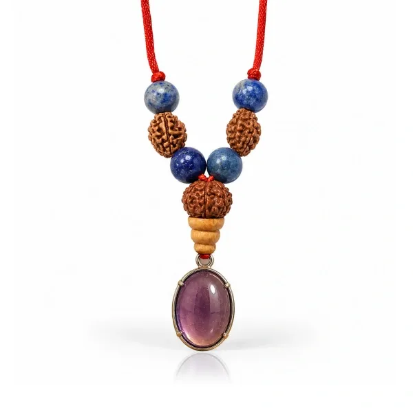 Capricorn (Makar) Rashi Pendant — Calm Clarity, Wisdom & Saturn Energy