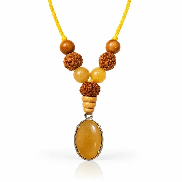 Pisces (Meen) Rashi Pendant — Wisdom, Abundance & Jupiter Energy