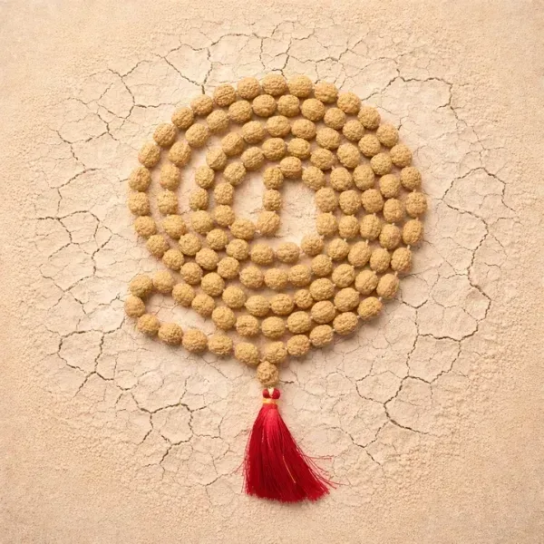 4 Mukhi Rudraksha Jaap Mala Super – Blessing of Lord Brahma